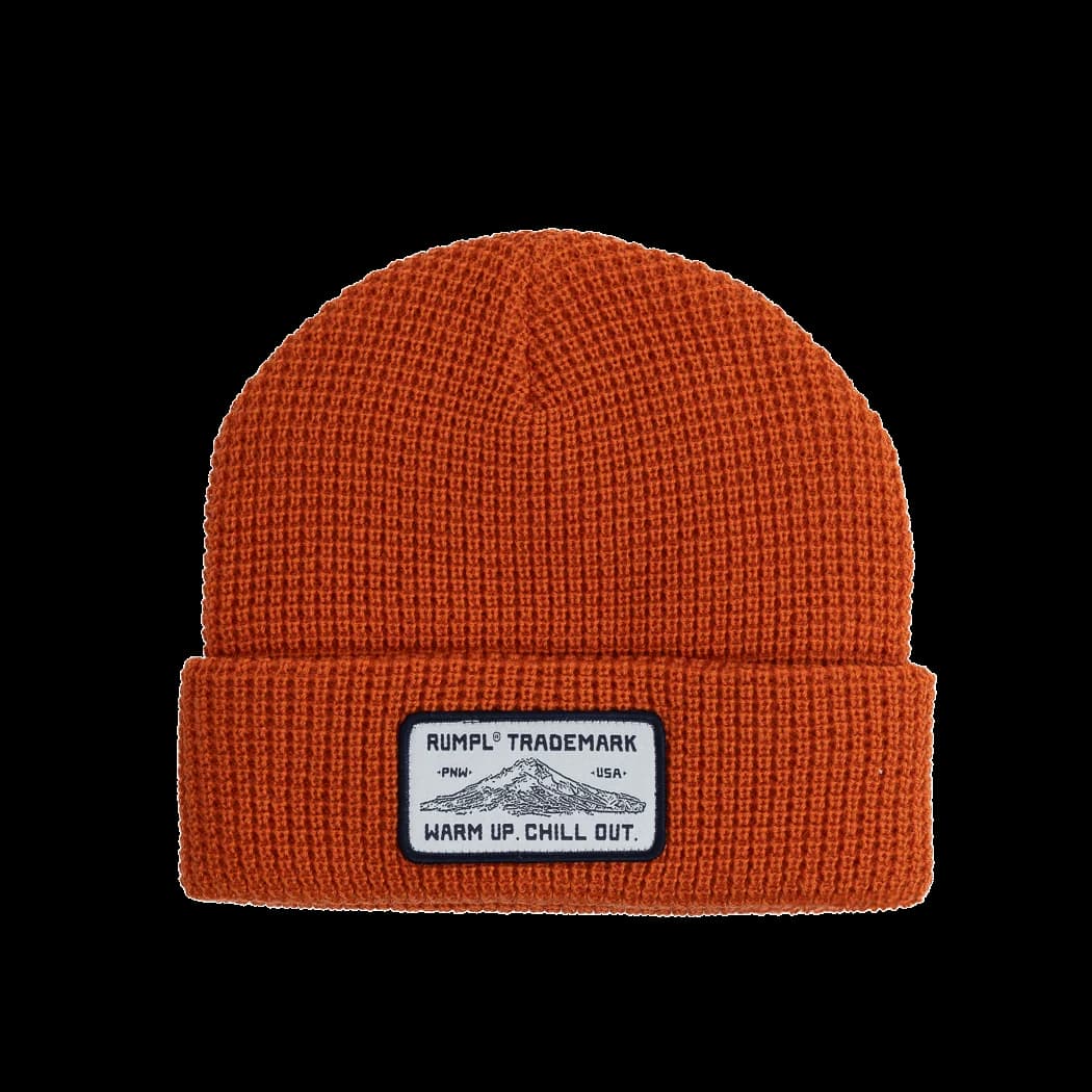 Waffle Beanie - Trademark/Burnt Orange