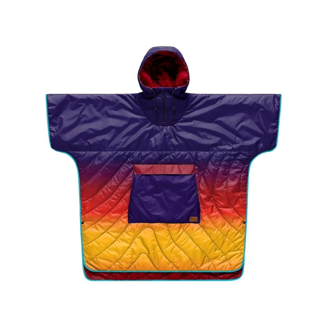 Original Puffy Poncho - Pyro Fade