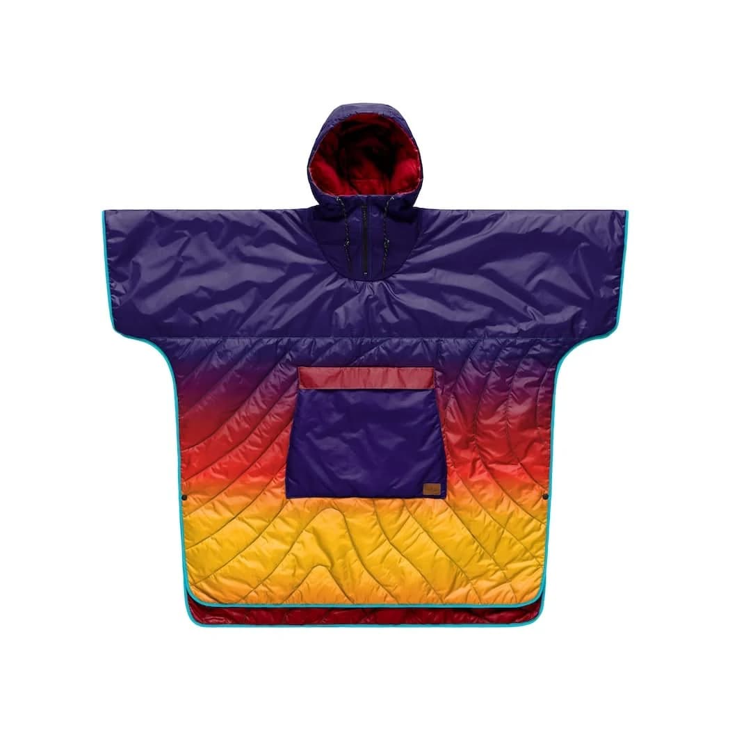 Original Puffy Poncho - Pyro Fade