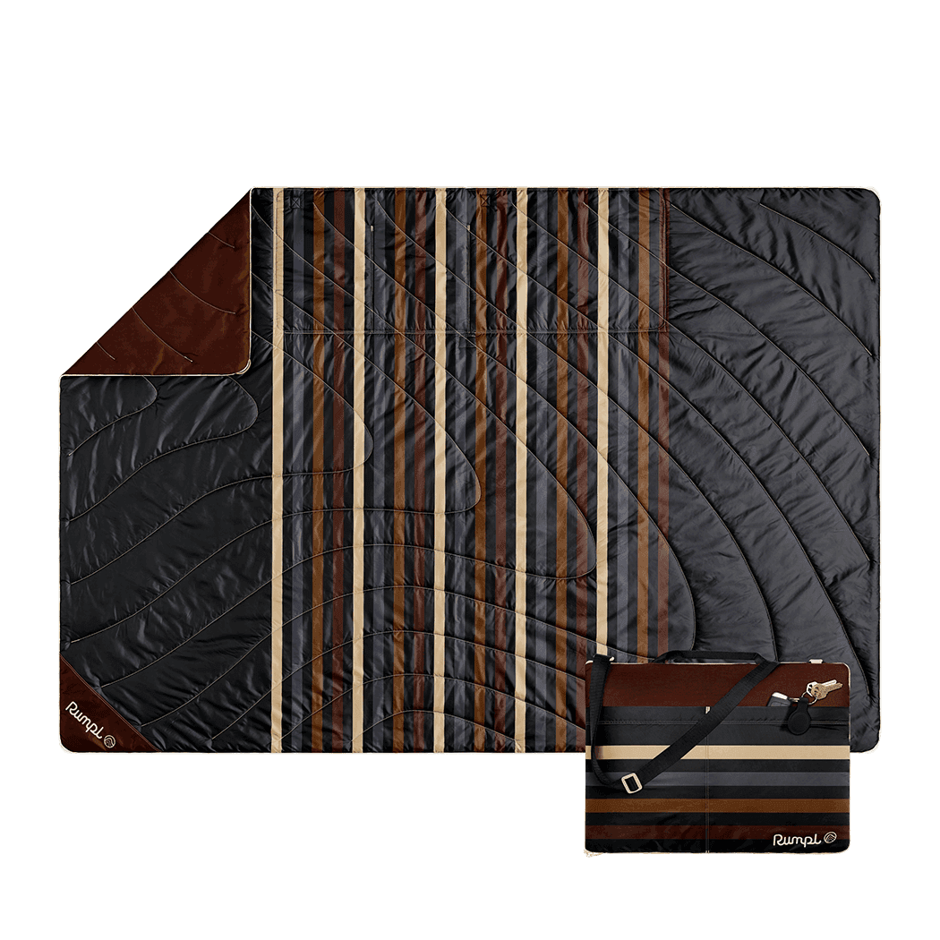 Stash Mat - Mocha Mini Stripes
