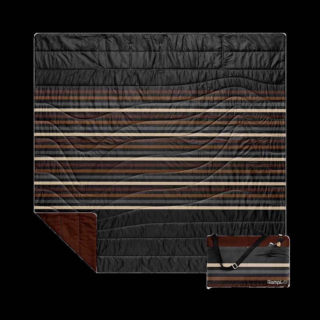 Stash Mat XL - Mocha Mini Stripes