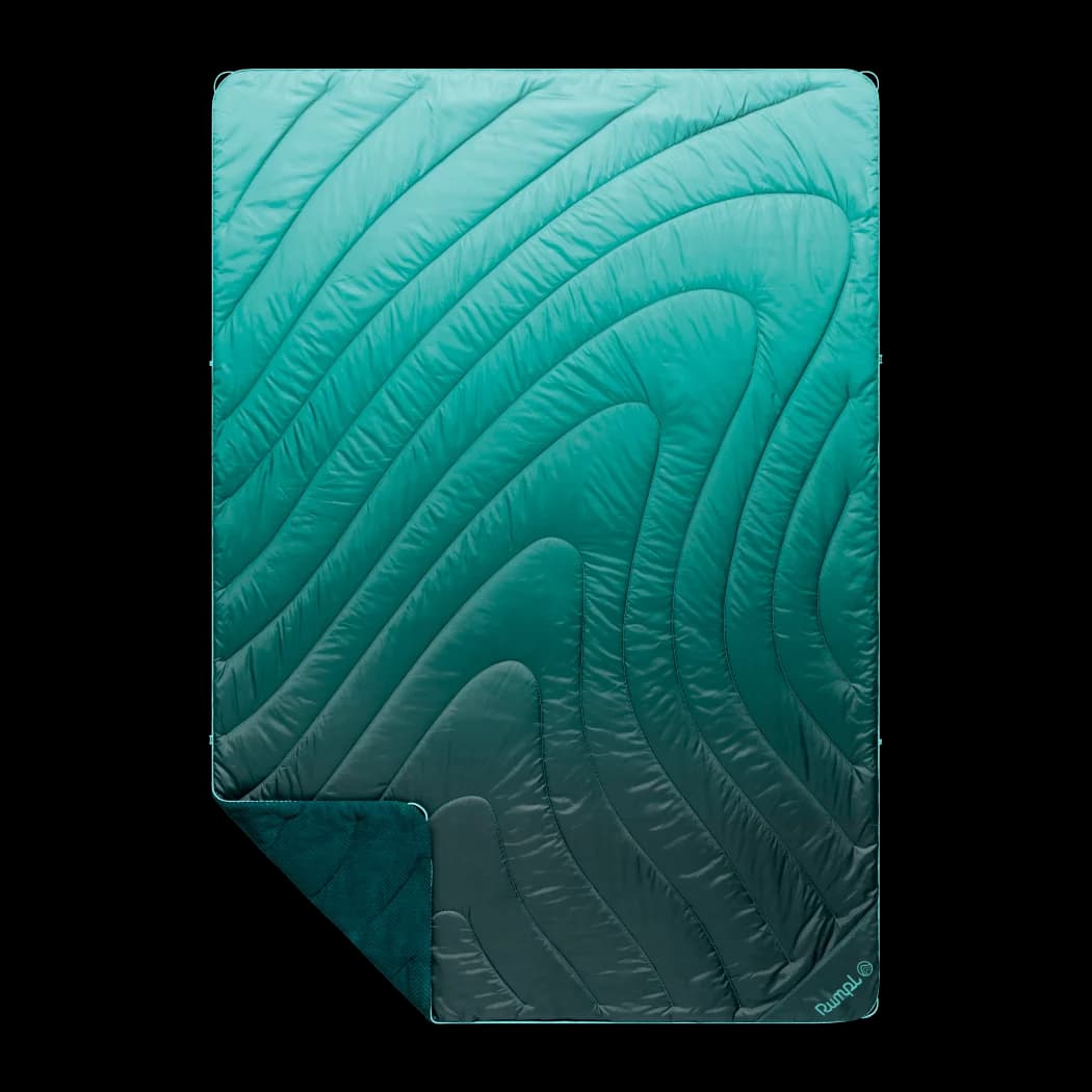 Fleece Puffy Blanket - Jade Fade