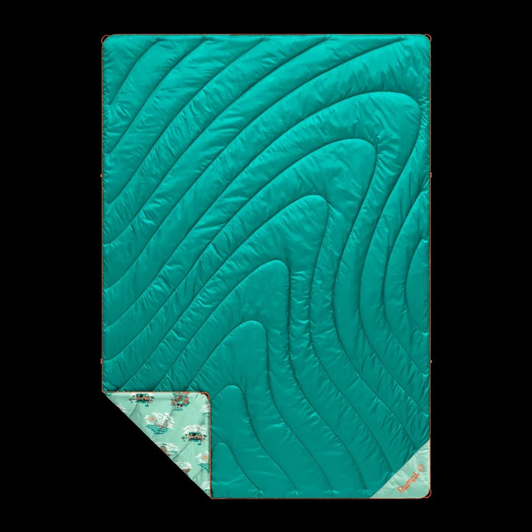 Original Puffy Blanket - Aqua Outer Banks