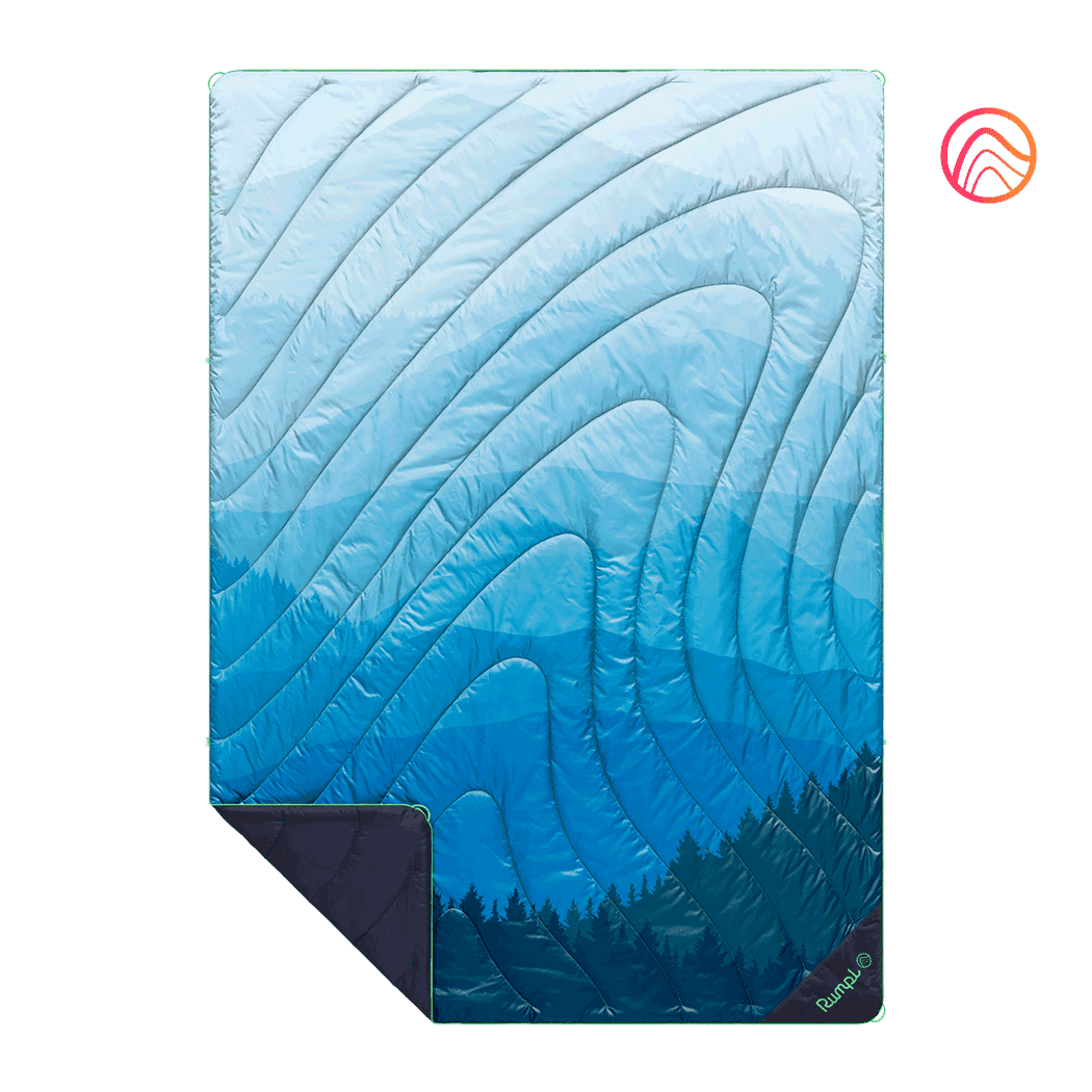 Original Puffy Blanket - Blue Ridge Fade - Custom