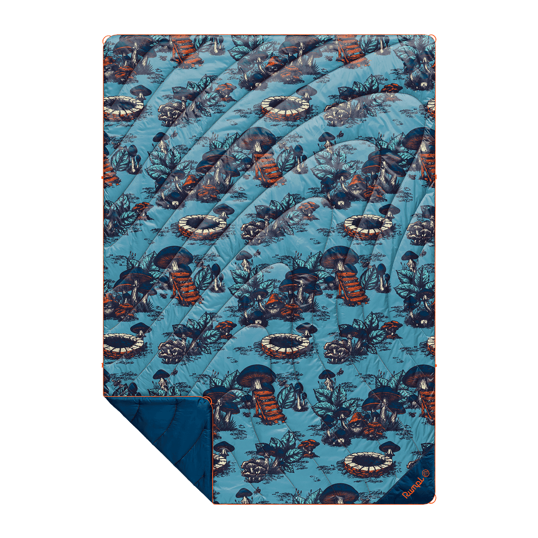 Original Puffy Blanket - Magic Mushrooms