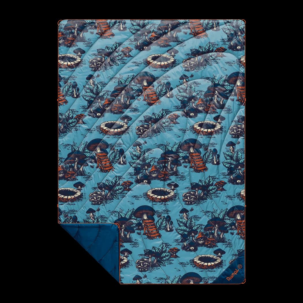 Original Puffy Blanket - Magic Mushrooms