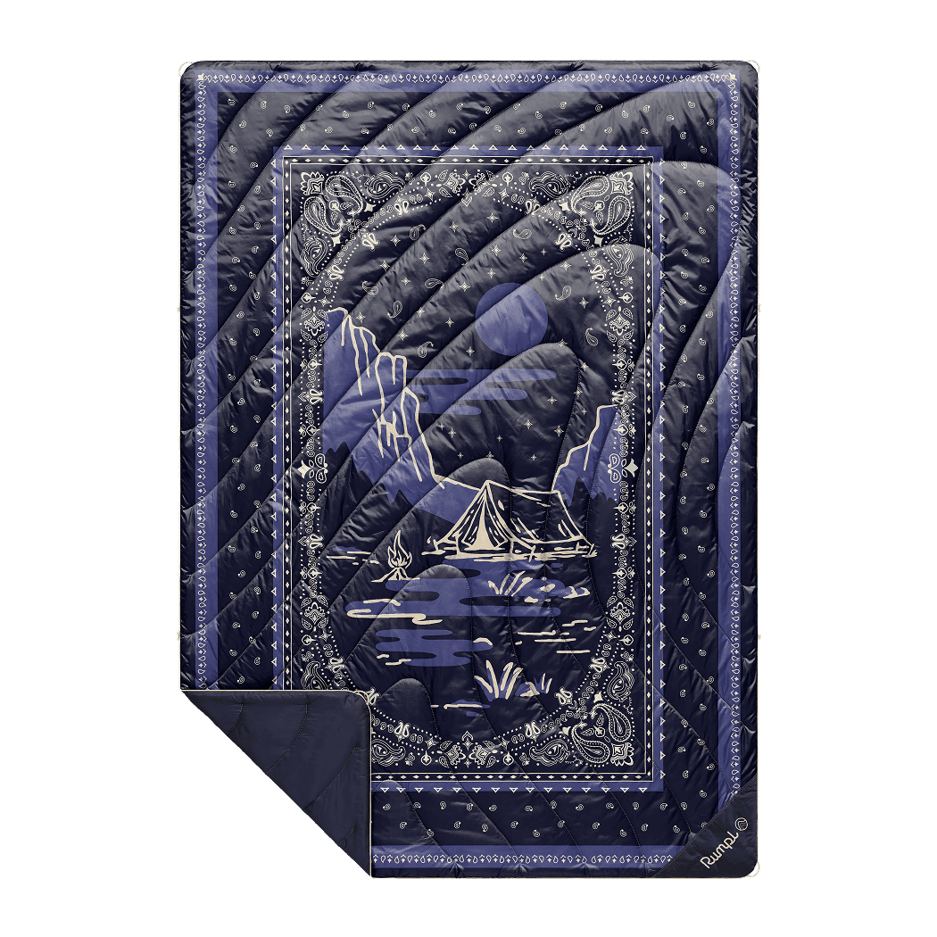Original Puffy Blanket - Midnight Mesa Bandana