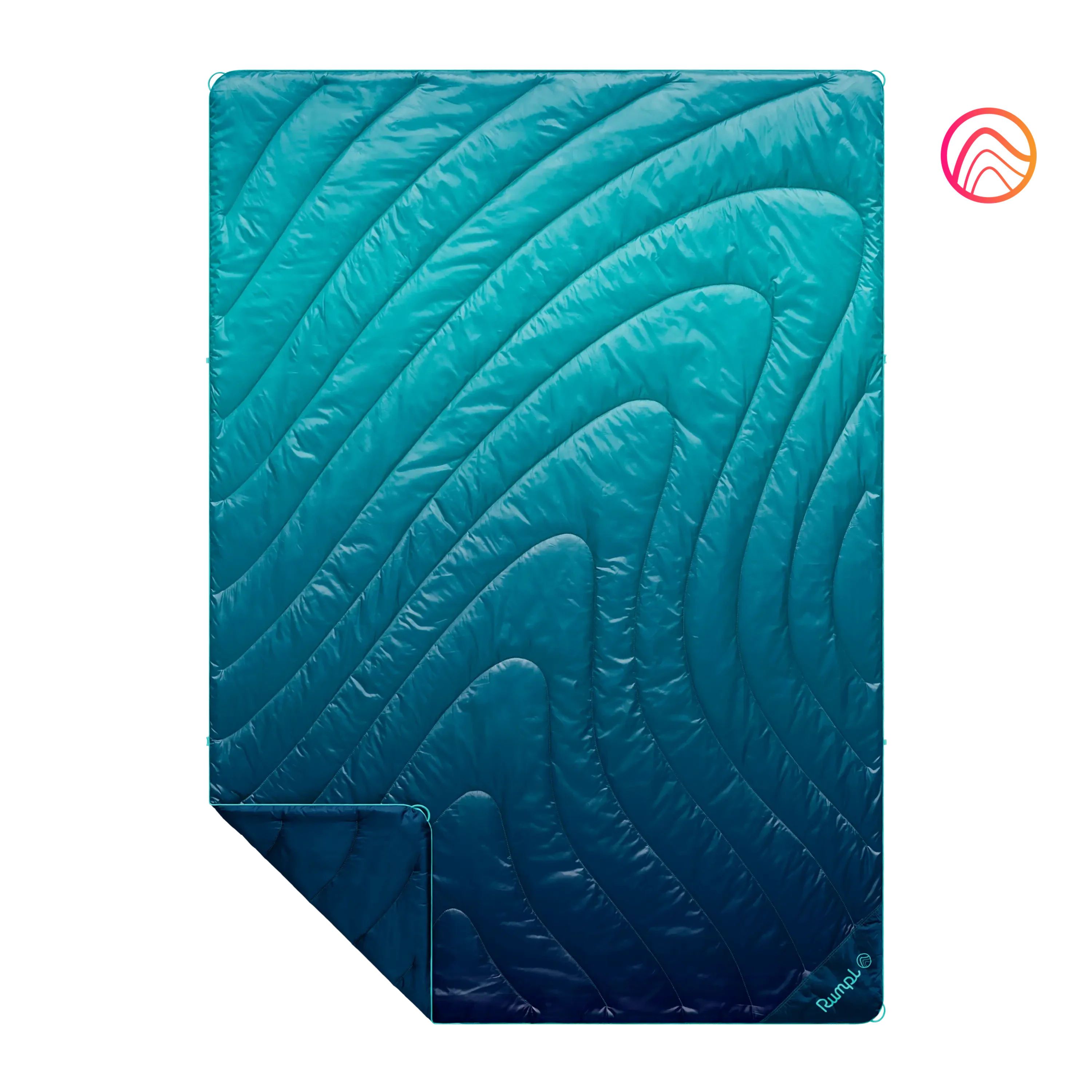 Original Puffy Blanket - Ocean Fade - Custom