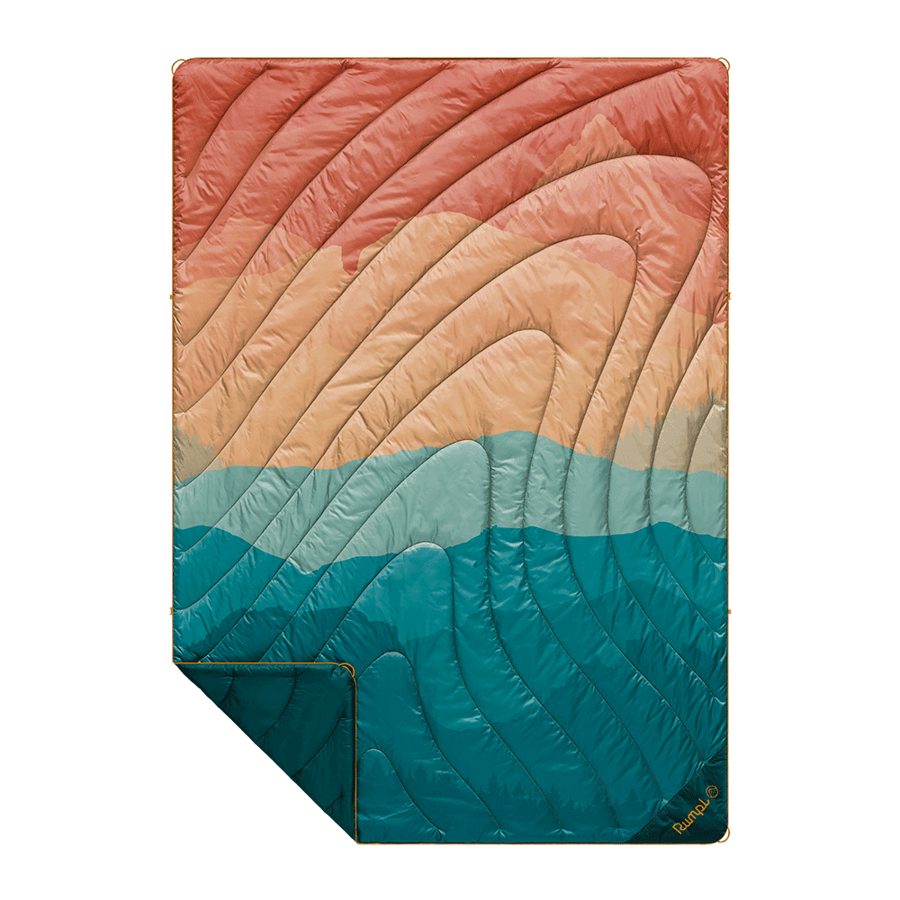 Original Puffy Blanket - Rocky Mountain Sunset Fade