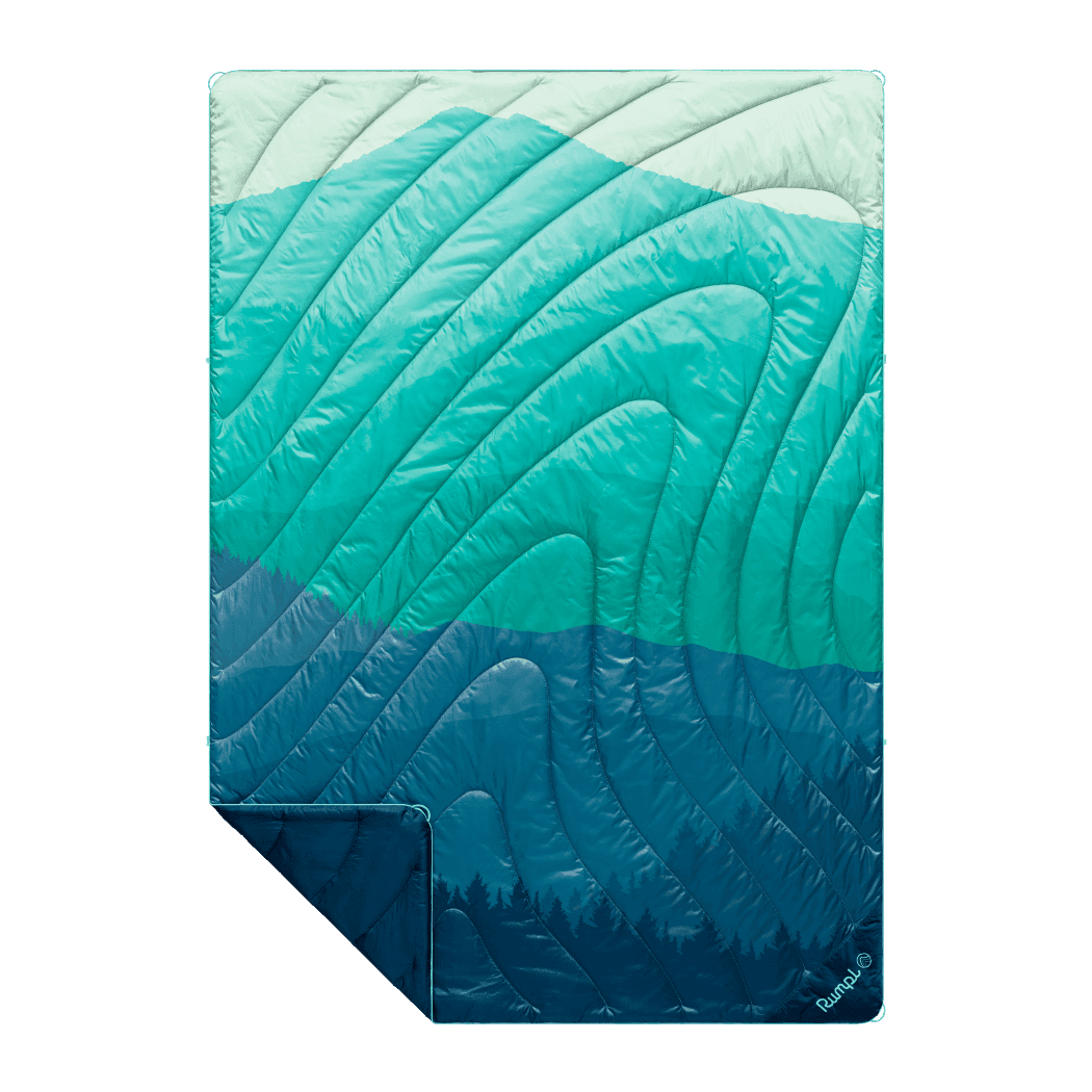 Original Puffy Blanket - Seascape Ridge Mountains