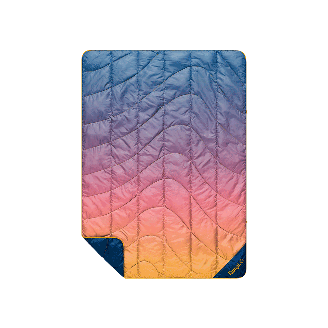 Travel Puffy Blanket - Horizon Fade