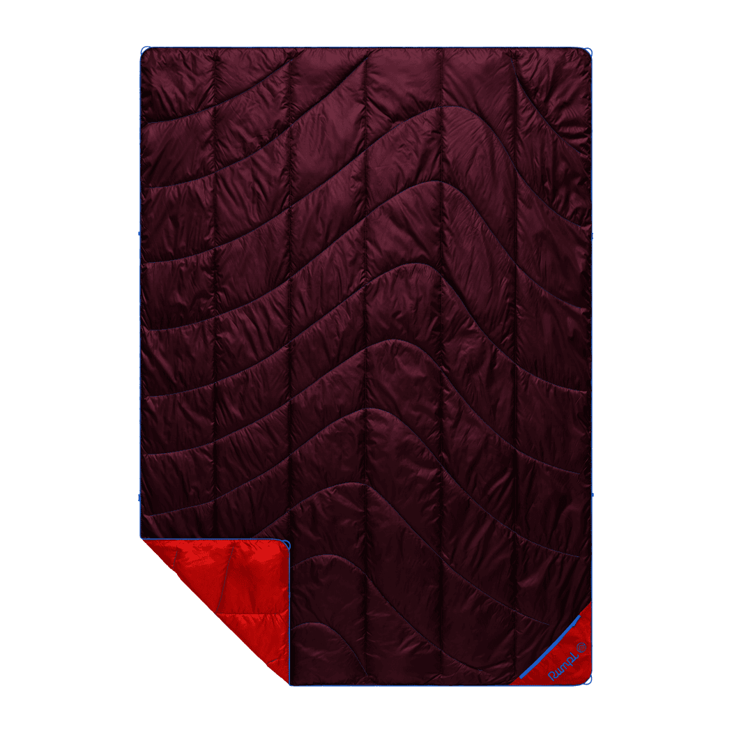 Backcountry Puffy Blanket - Fig Red