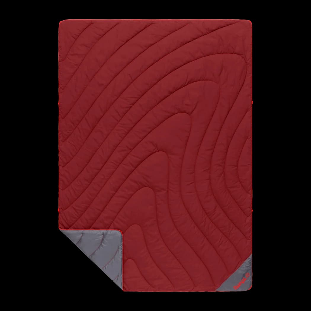 Campfire Puffy Blanket - Cherry Charcoal