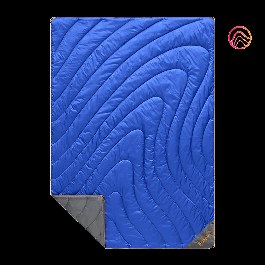 Original Puffy Blanket - Burning Blue - Custom