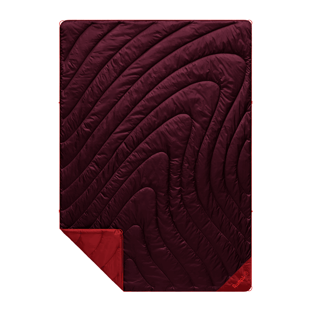 Original Puffy Blanket - Fig Cherry