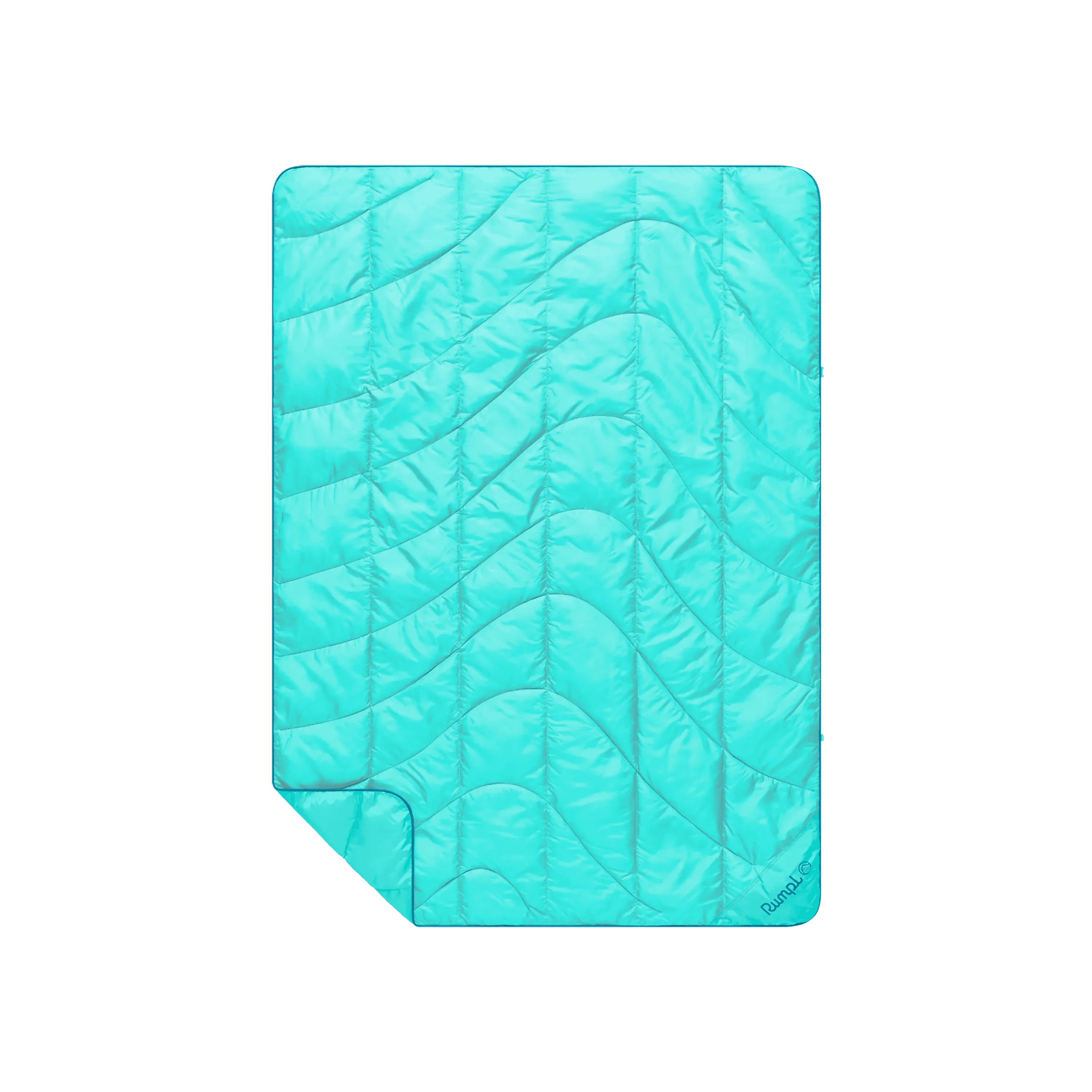 Travel Puffy Blanket - Seafoam