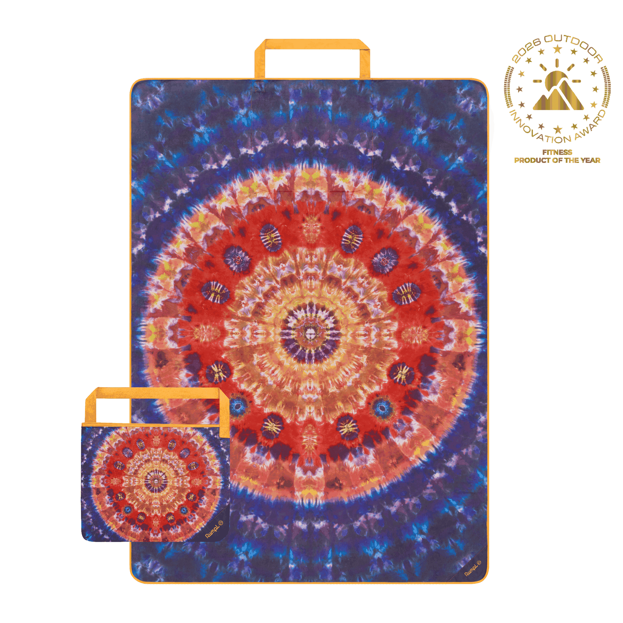 Tech Towel Tote Double - Tapestry Tie Dye