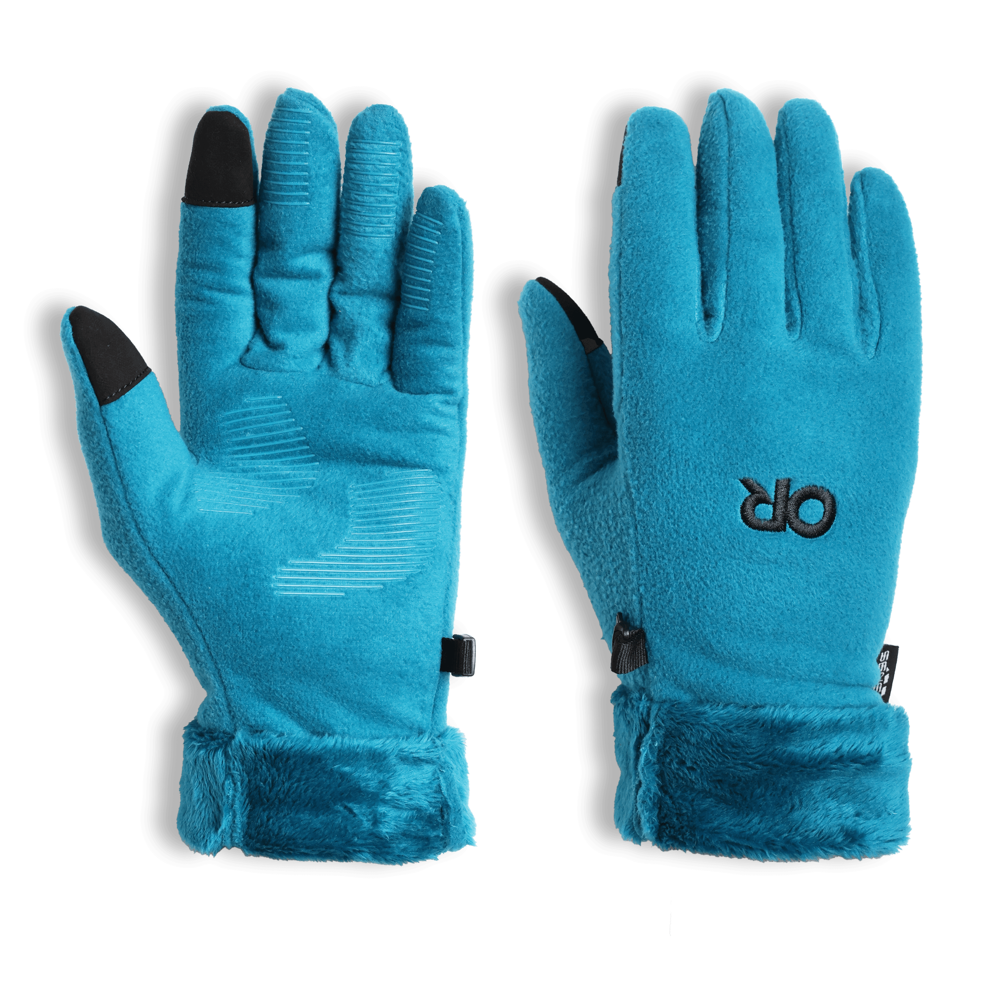 Women's Fuzzy Sensor Glove